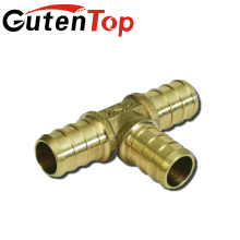 Gutentop 3/4 inch x 3/4 inch Brass Material PEX barb fittings